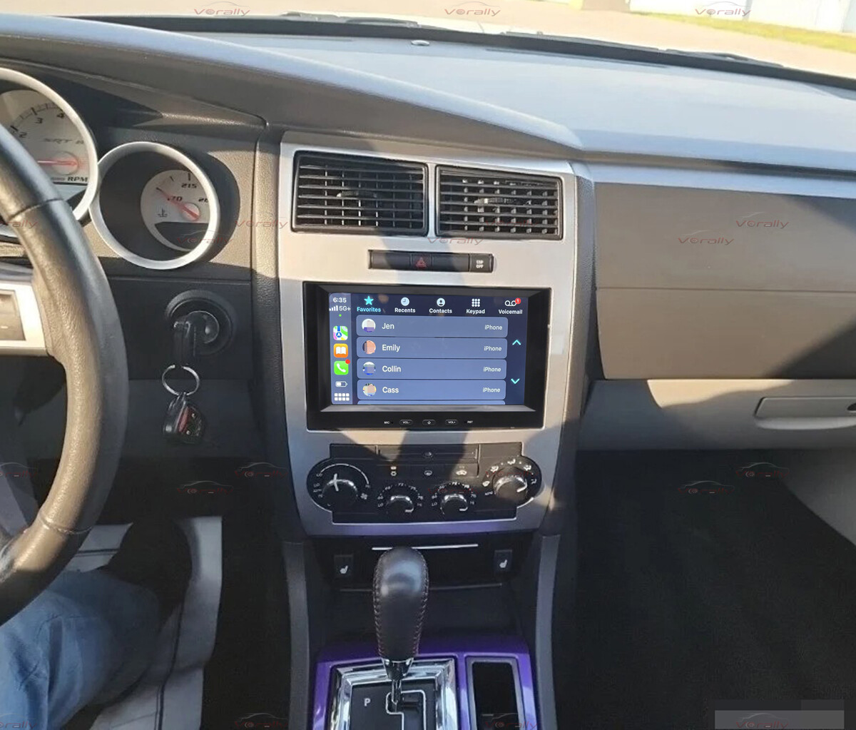 For 2006-2007 Dodge Charger Android 13 Wireless Carplay Android Auto Navi Radio
