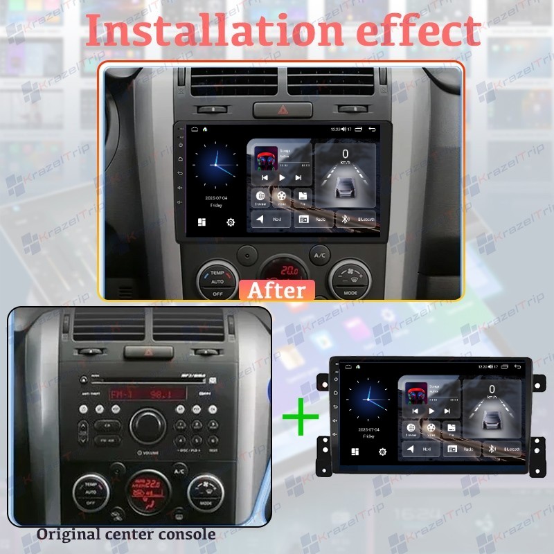 8 Core Car Radio for Suzuki Grand Vitara Escudo 2005 – 2015 Rear Cam 1080P AHD