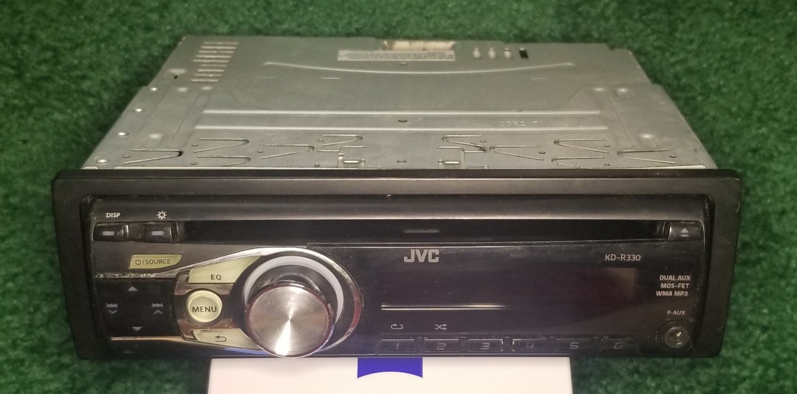 JVC KD-R330 MOSFET Amplifier 2-Channel AM/FM Tuner Car Stereo CD Receiver Good