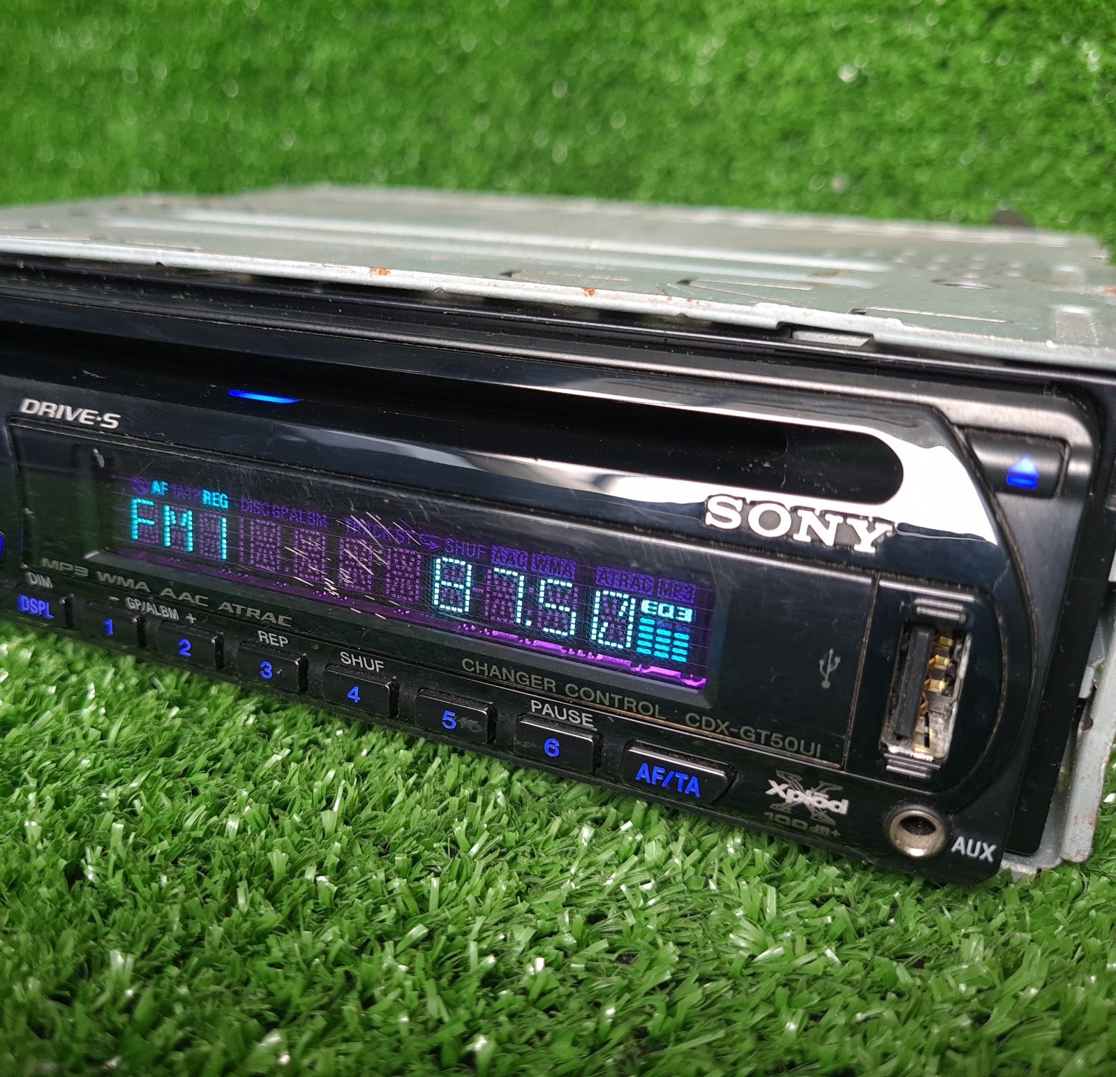 Sony Cdx-gt50ui Sony Cdxgt50ui Car Radio Cut Cable Broken Screen Check Photos