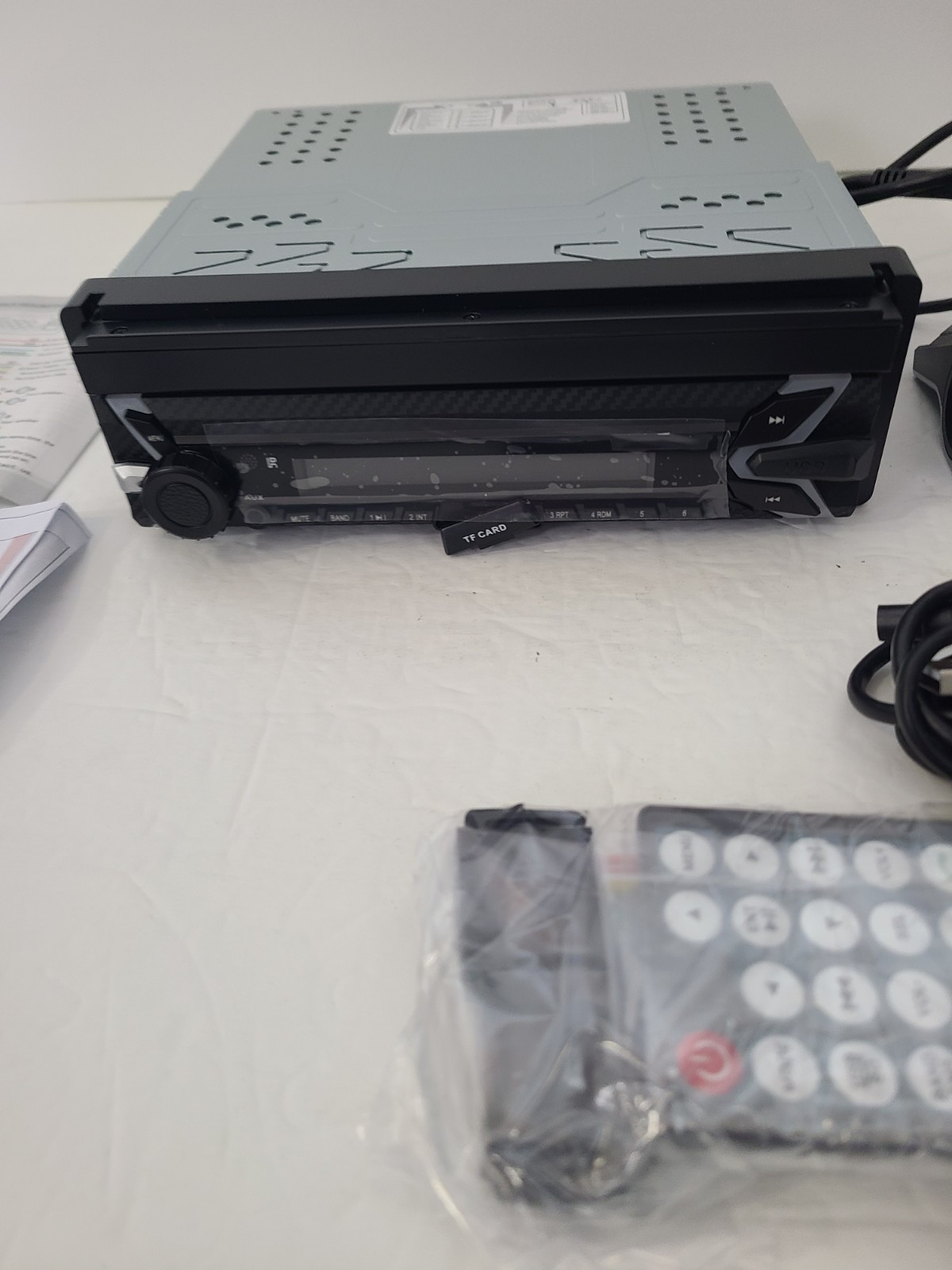 Naifay Single Din Car Stereo with Dash Cam & Backup Camera, 7INCH *Read*