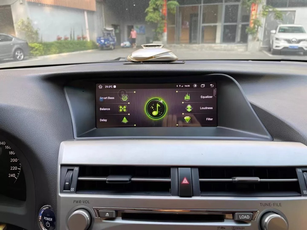 For Lexus RX RX350 RX450H 4+64G 10.25″ Car GPS Stereo Radio Android Navigation
