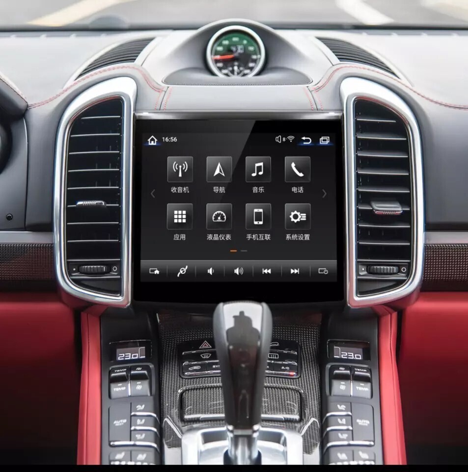 Used 8.4”Car Stereo Radio Android Carplay 8+128GB For Porsche Cayenne 2010-2017