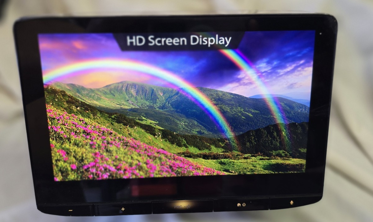 JVC KW-Z1000W 10.1″ Digital multimedia receiver w/floating touchscreen display.