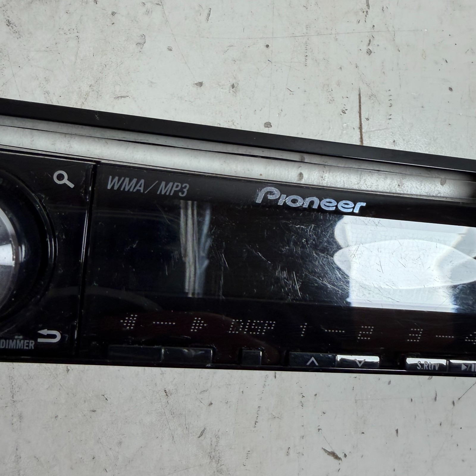 Pioneer Mixtrax DEH-X3600UI Black Car Stereo Front Panel Detachable Faceplate