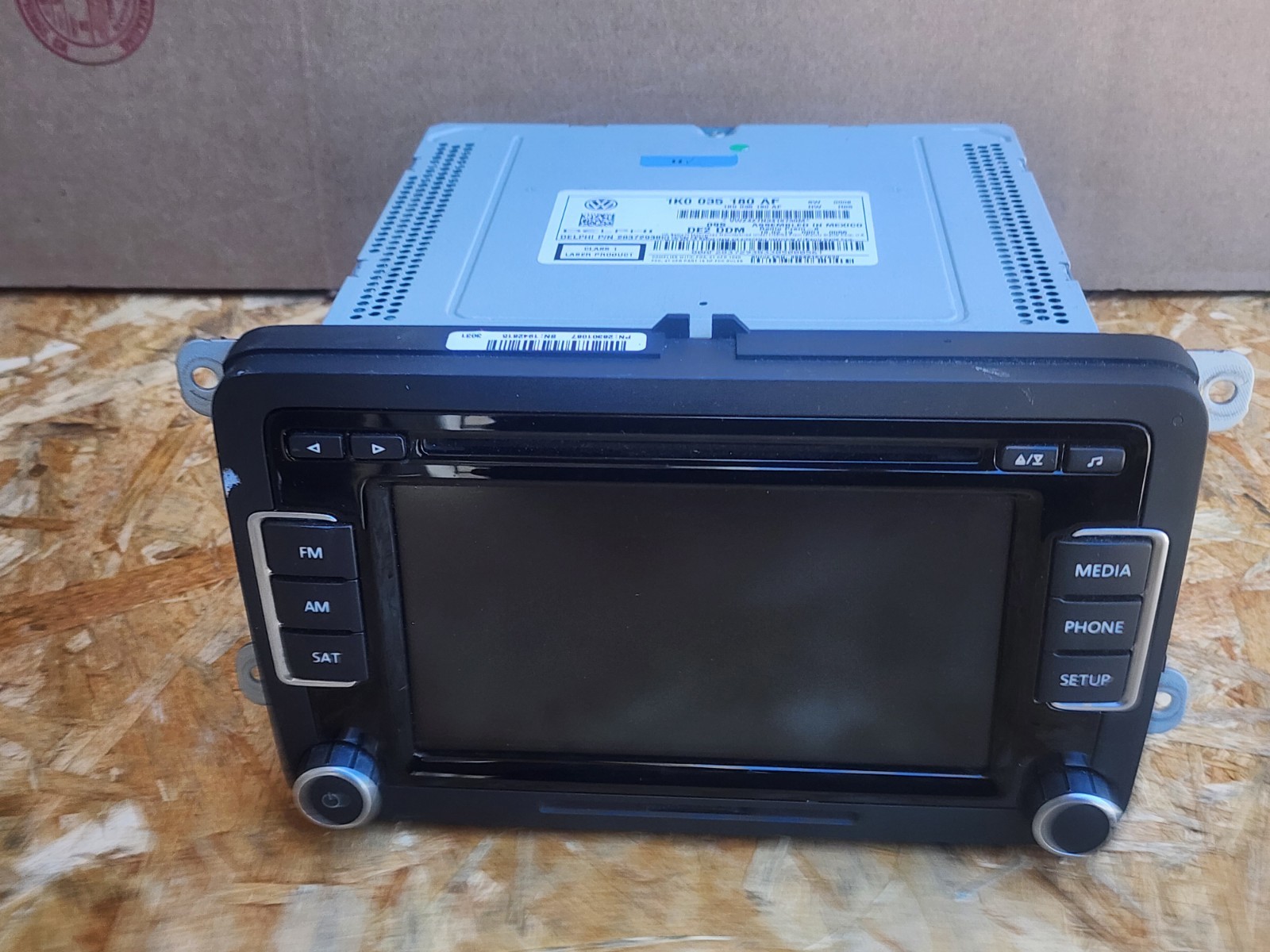 VOLKSWAGEN Am Fm CD CAR STEREO UNTESTED 2010-2017 Saleen Mustang Camaro Toyota