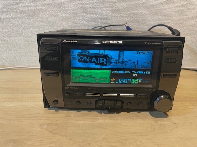 Pioneer Carrozzeria FH-P888MD 2Din Car Audio CD/MD Player Receiver Tested