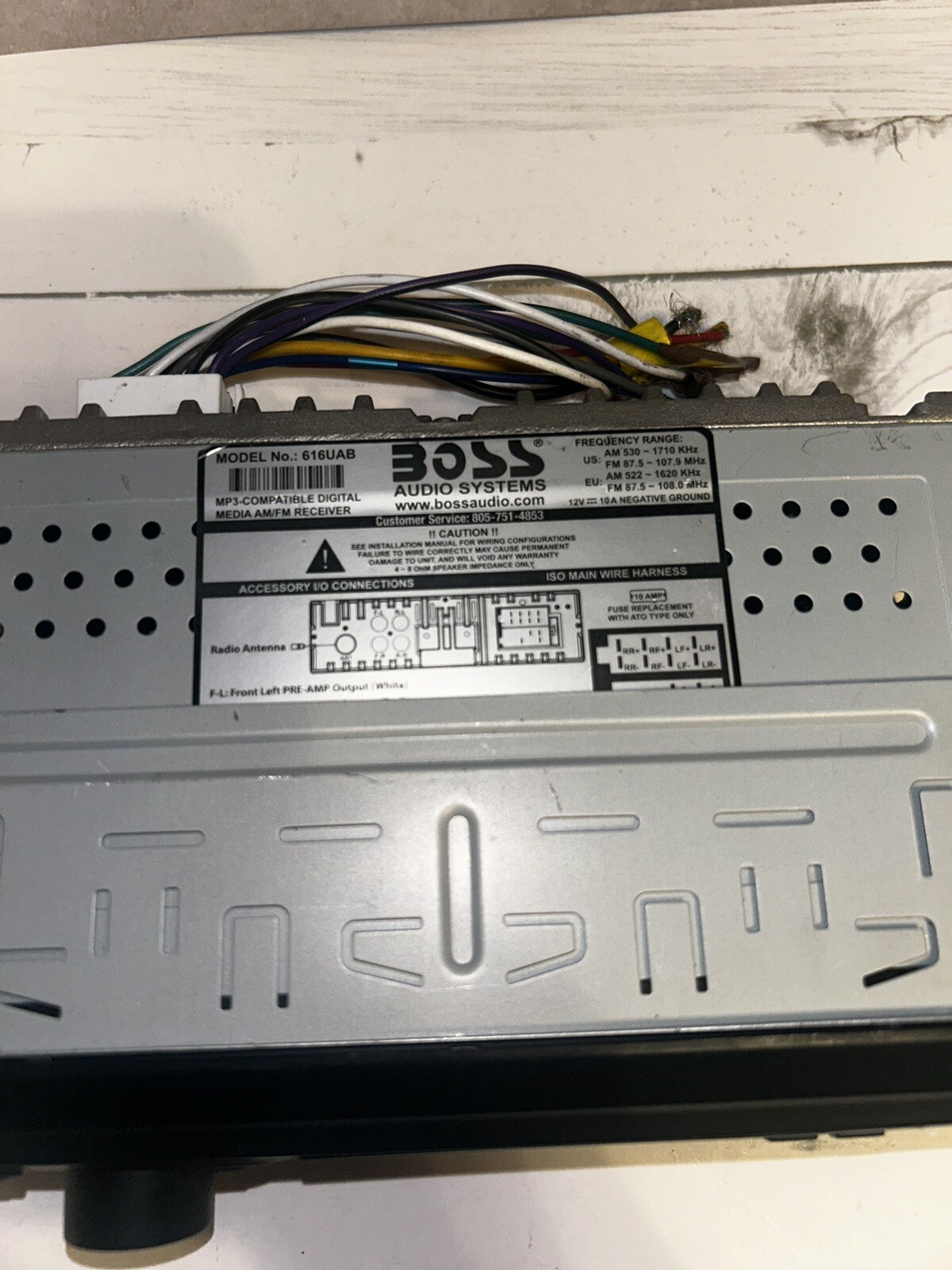 Dual Electronics XDM17BT Single DIN Car Stereo