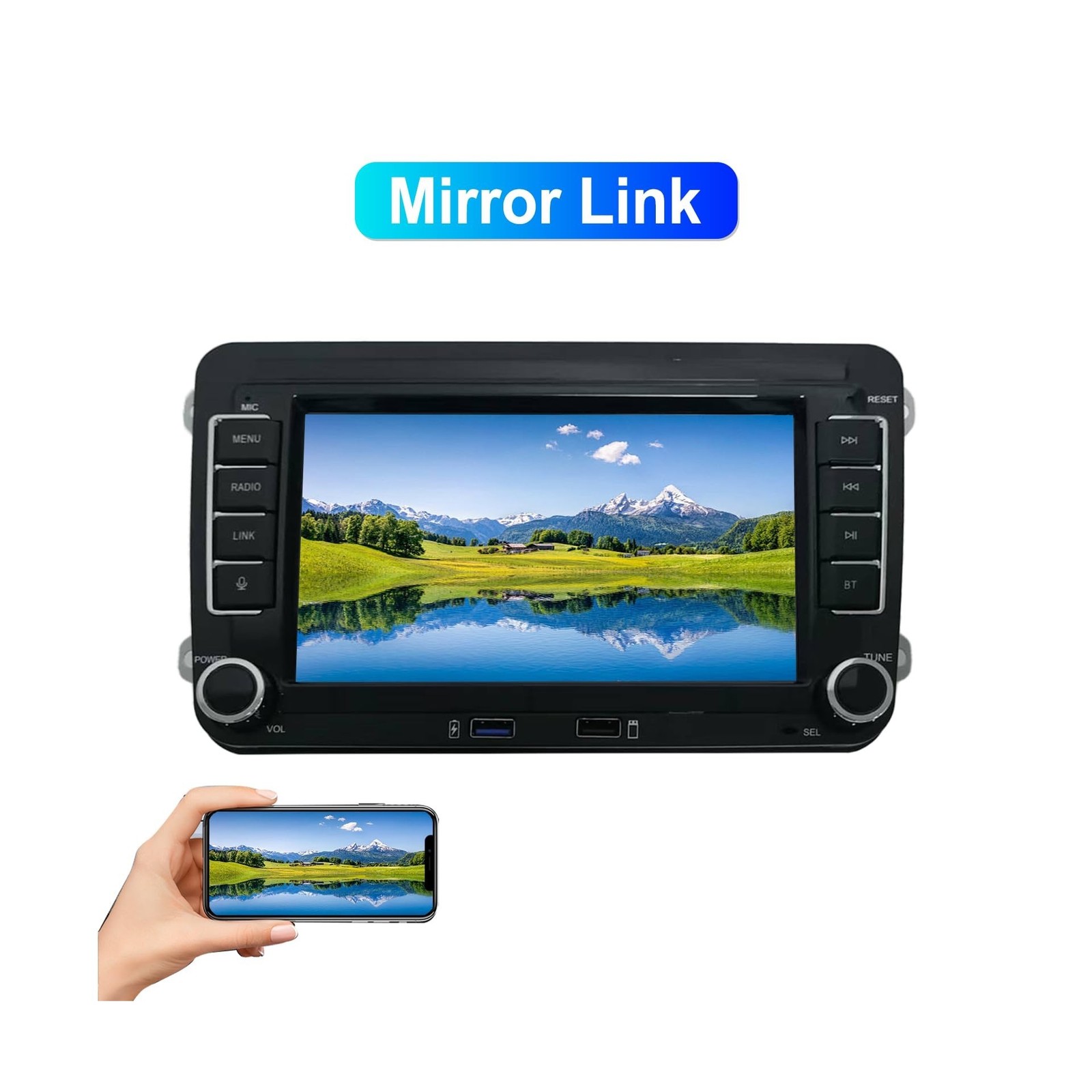 7 inch Car Stereo RCD330 for VW Golf 5 6 Passat Jetta Caddy EOS T5 Tiguan Tou…