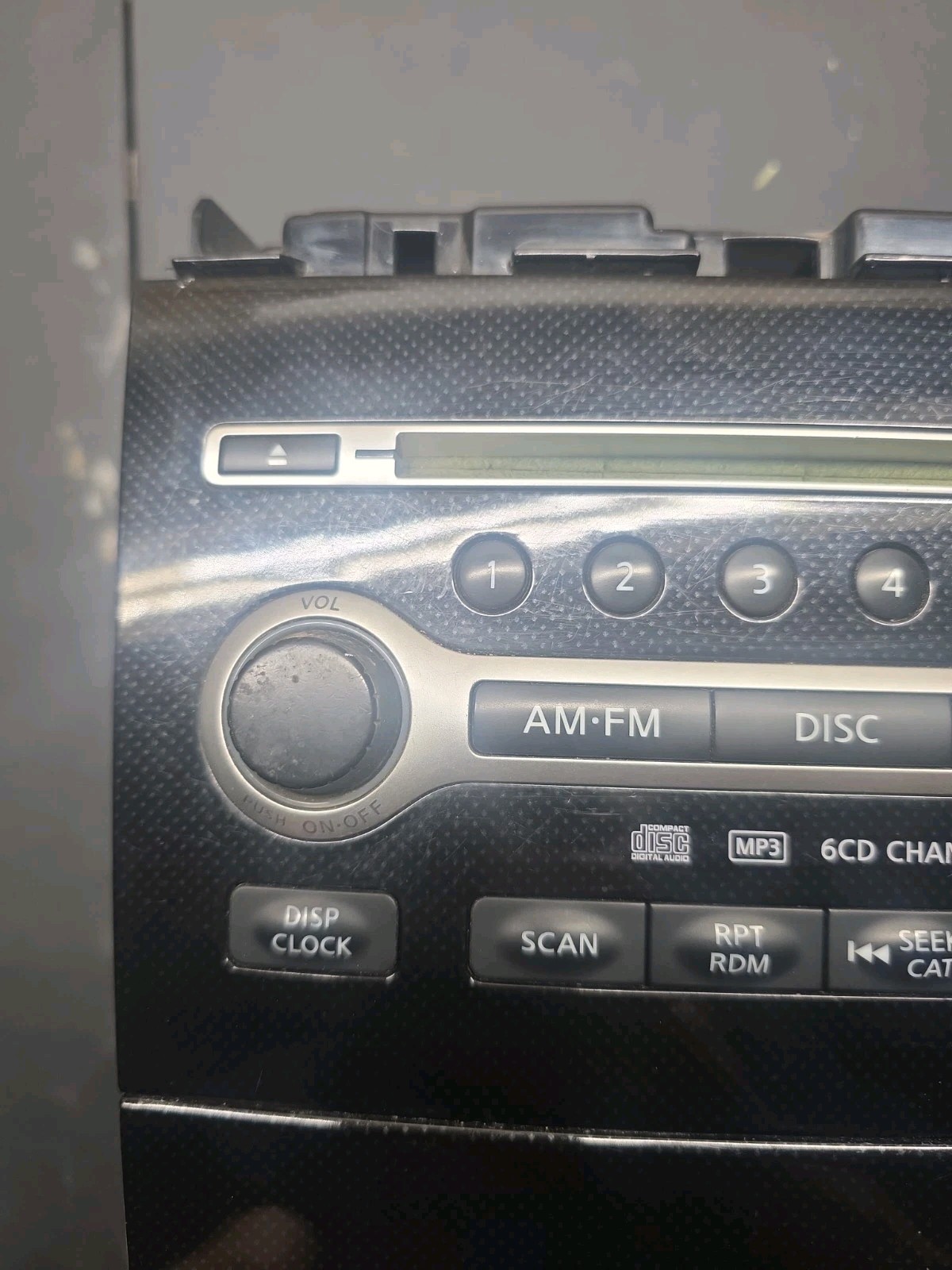 09-14 Nissan Maxima OEM Radio 6 CD AUX Player w/ Dash Trim 28185 9N00A PN-3017D