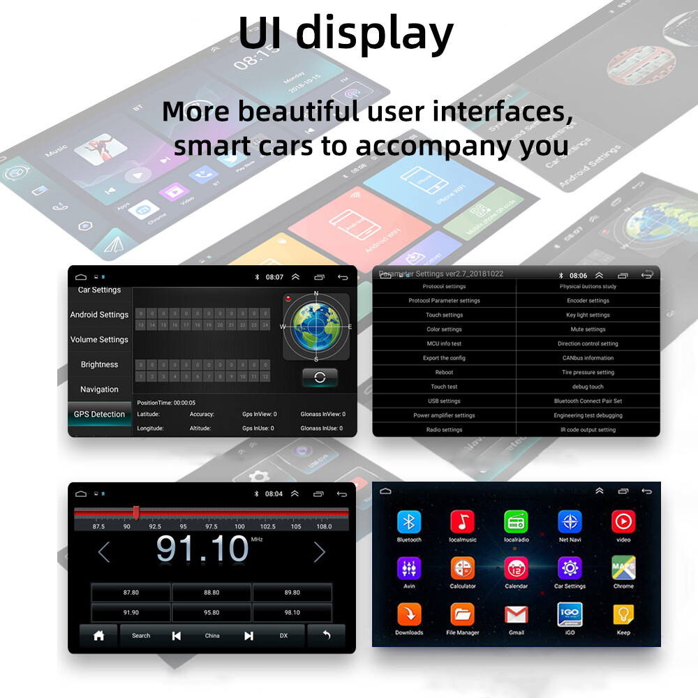 7″ Touchscreen Android11 32G Car Radio GPS WiFi Bluetooth Fit 2016-2019 fiat 500