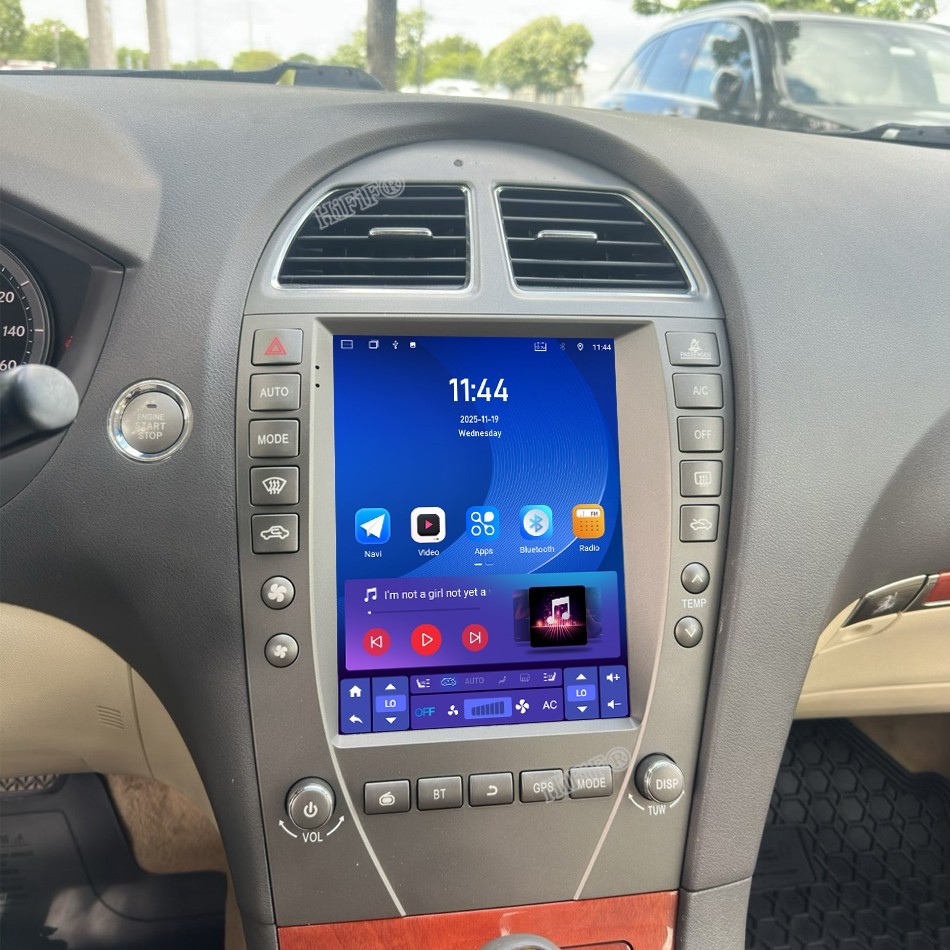 For Lexus ES ES240 ES300 ES330 ES350 2006-2012 For Tesla Style Screen Car Radio
