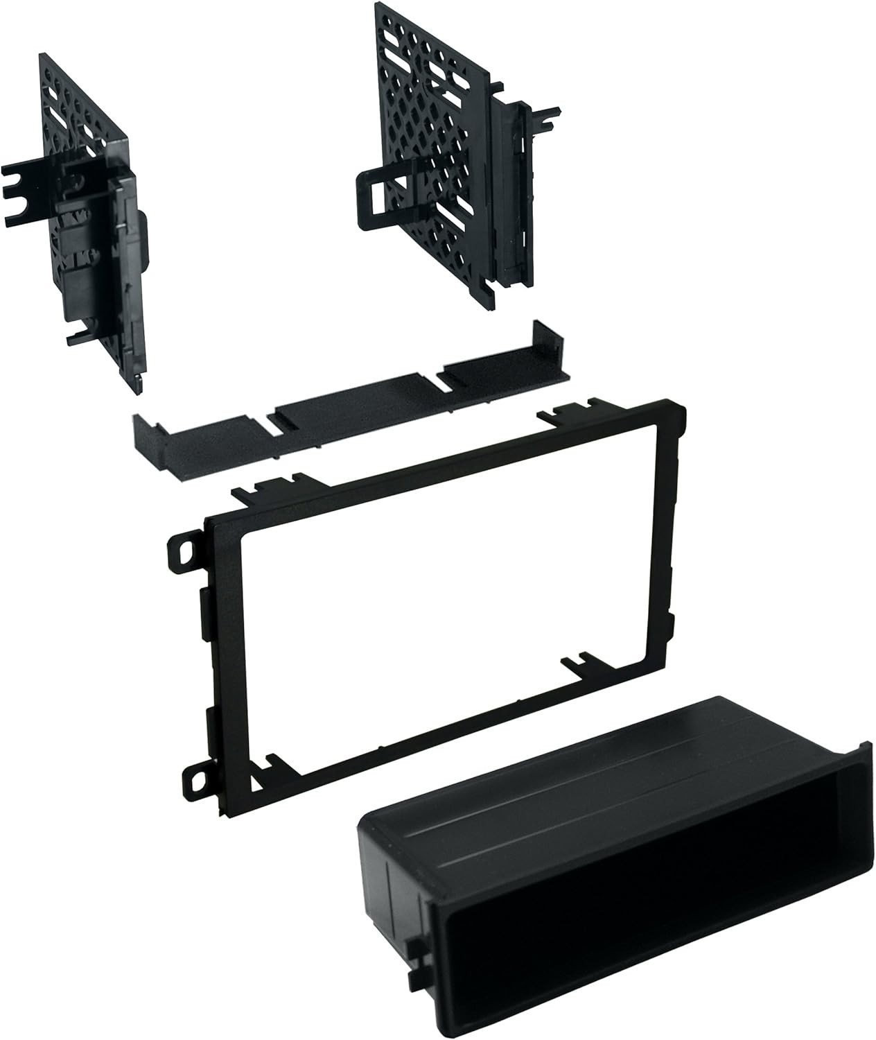 XDVD276BT Car Stereo, Chime Warning Harness Install Kit for 2003-2006 Silverado