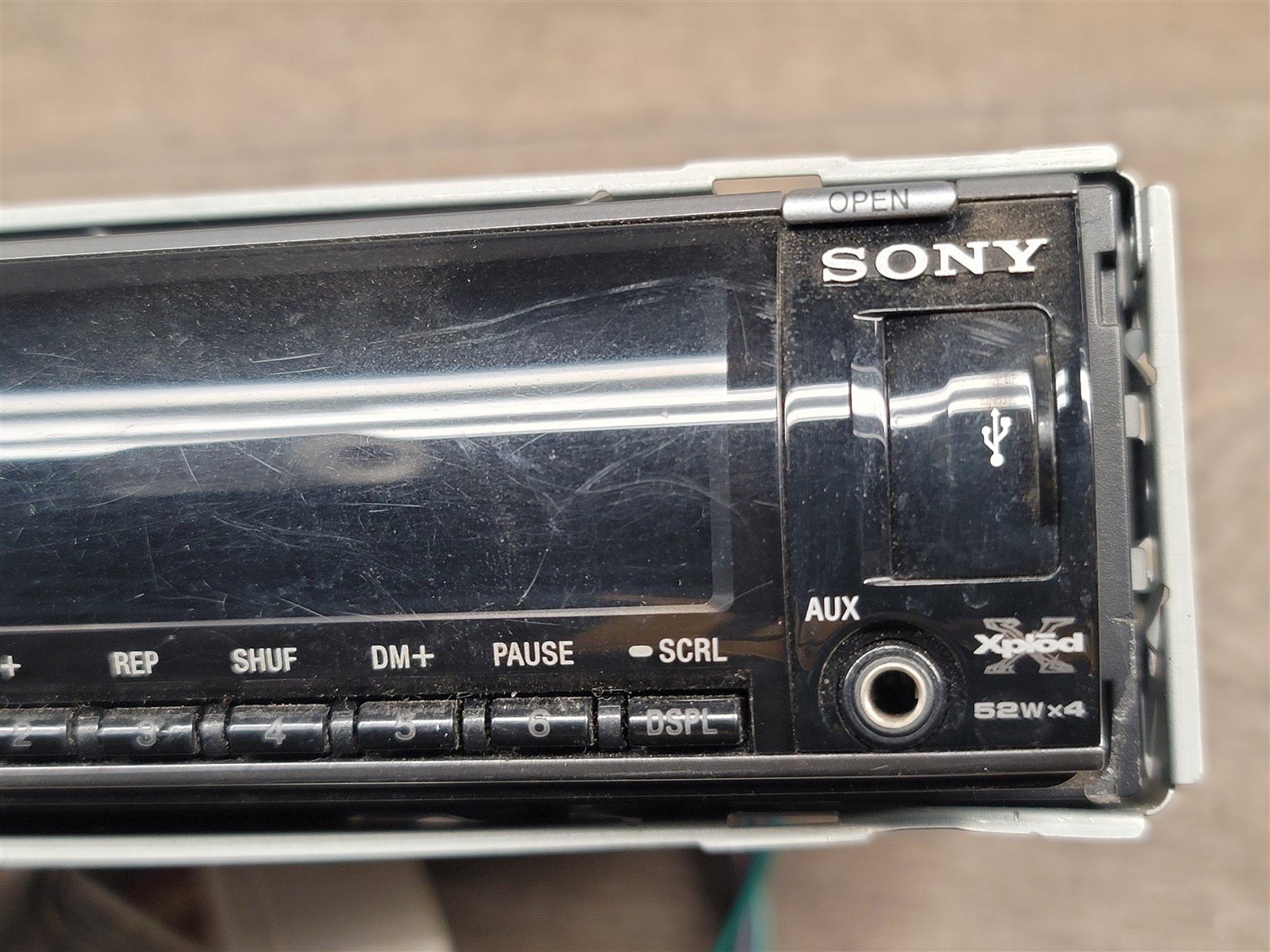 Sony Xplod CDX-GT640UI STEREO RADIO HEAD UNIT