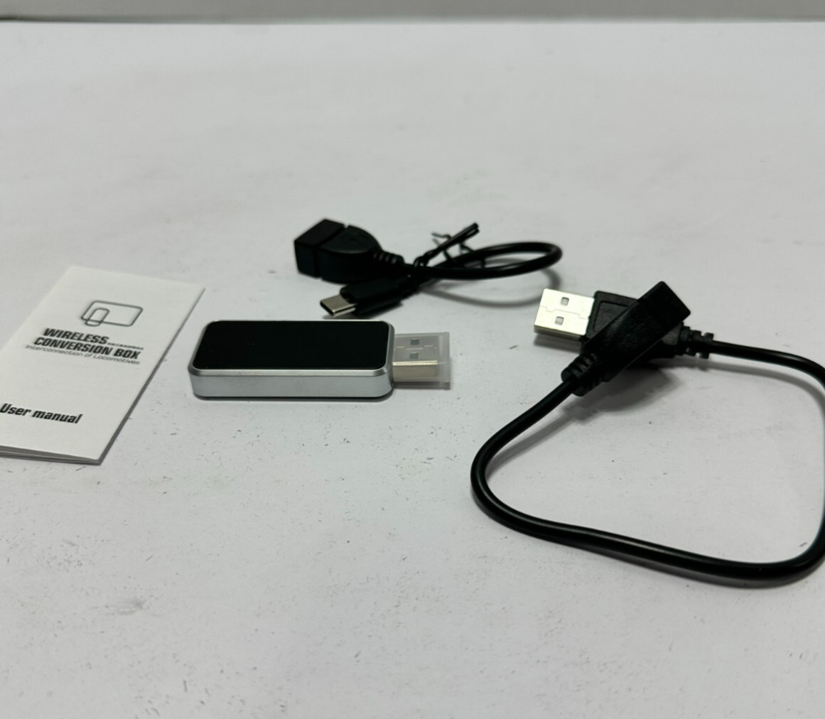 Wireless CarPlay & Android Auto Conversion Box, Plug and Play