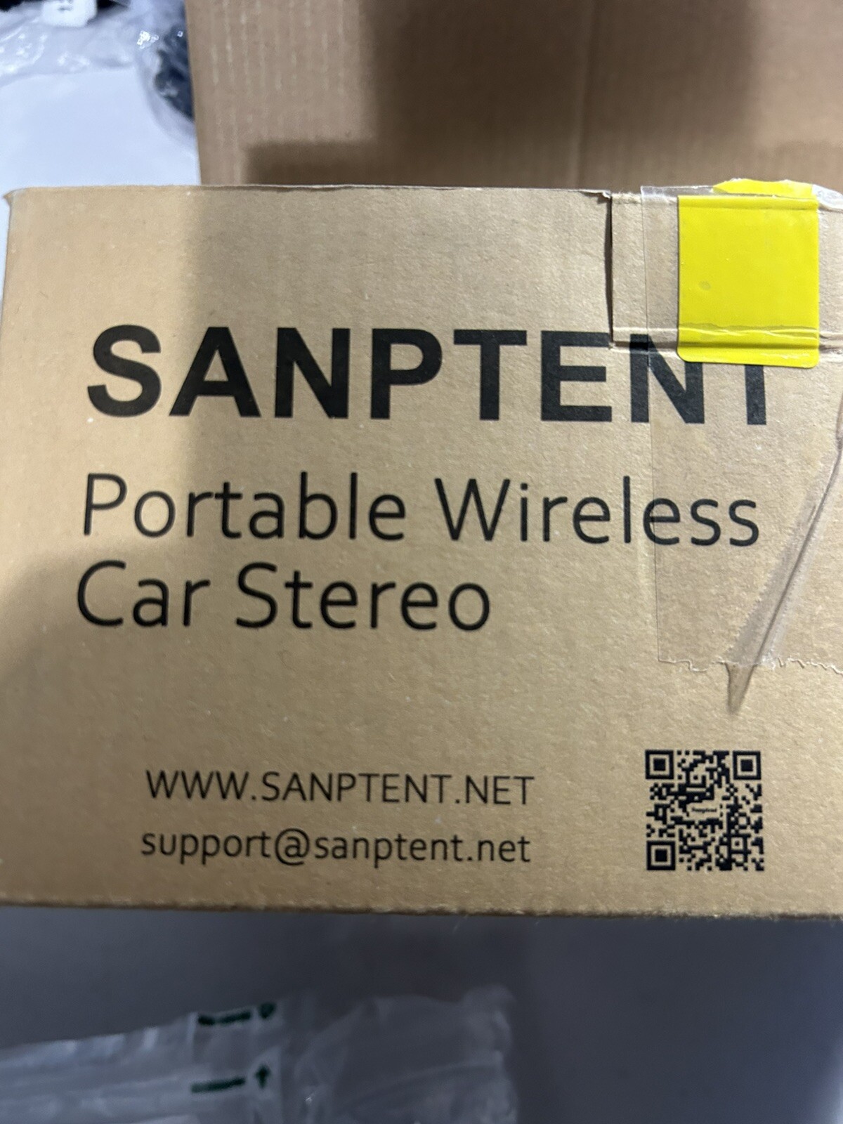 Sanptent Portable Wireless Car Stereo 7″ USB/AUX Input Easy Installation