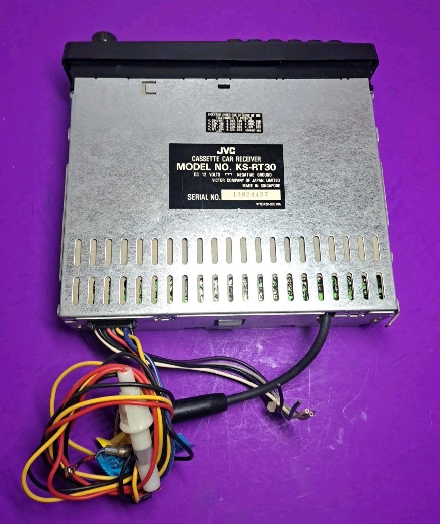 Car Radio JVC KS RT30 2×8 4x 5 Watt for Vintage Car Tested and Working