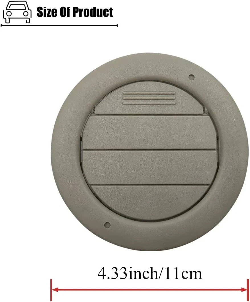 2PCS Roof Headliner AC Heater Air Vents Compatible with Ford Transit 2015 to 202