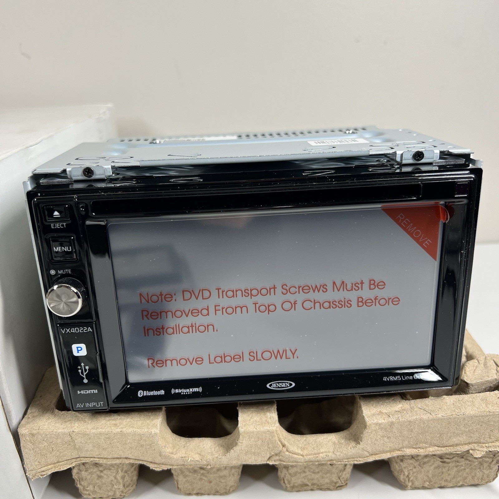 NEW Jensen VX4022A 6.2″ Touch Screen RV Stereo DVD Bluetooth USB HDMI SXM Ready