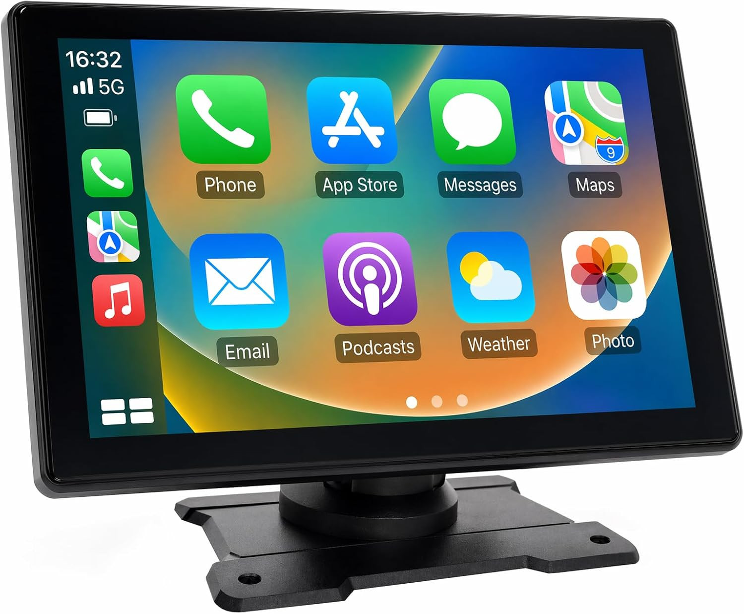 9 Inch Carplay Screen for Car, Wireless Carplay & Android Auto Portable Touchscr