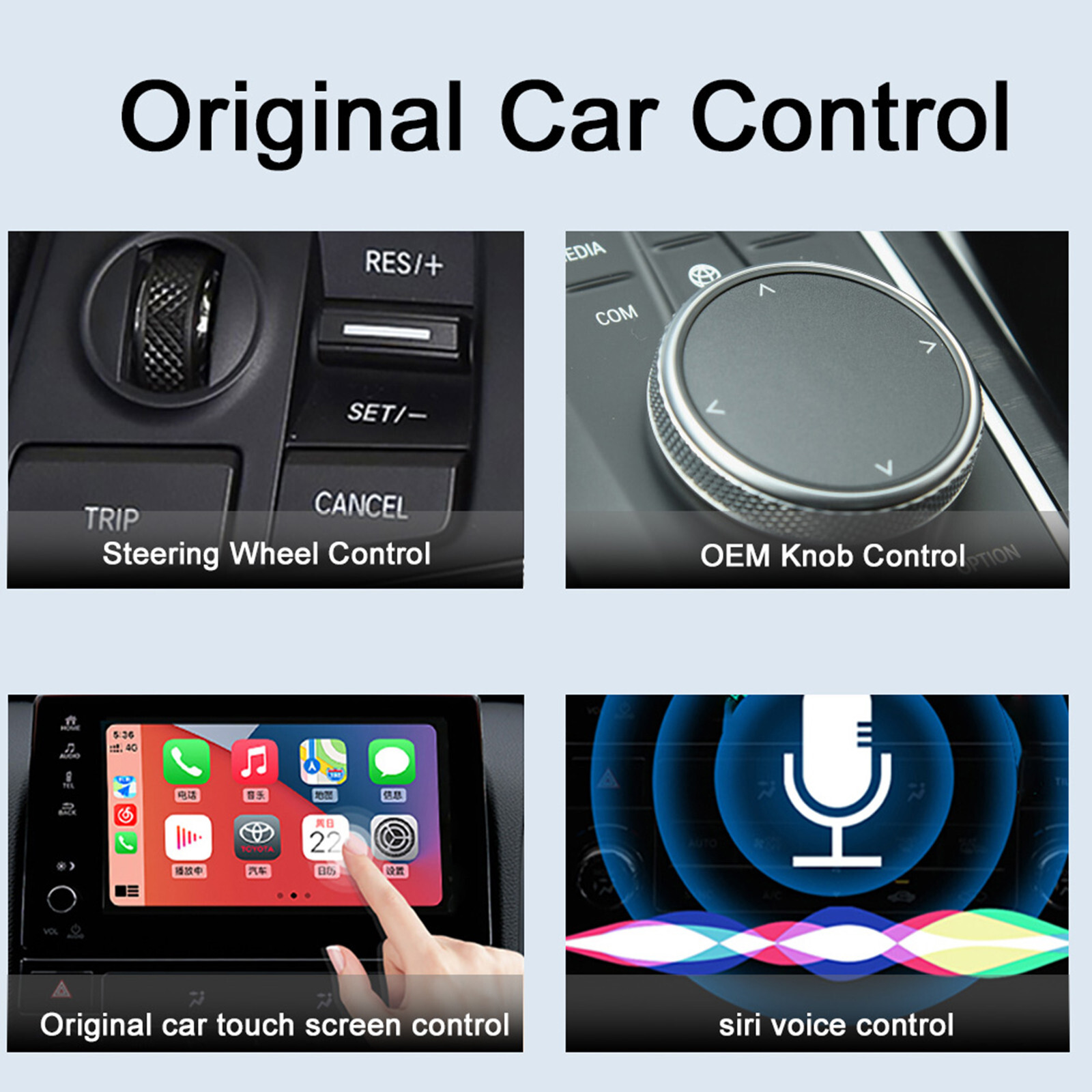 Wireless CarPlay Adapter for iPhone, Dual-core 5G Chip (Upgraded), Auto-connect