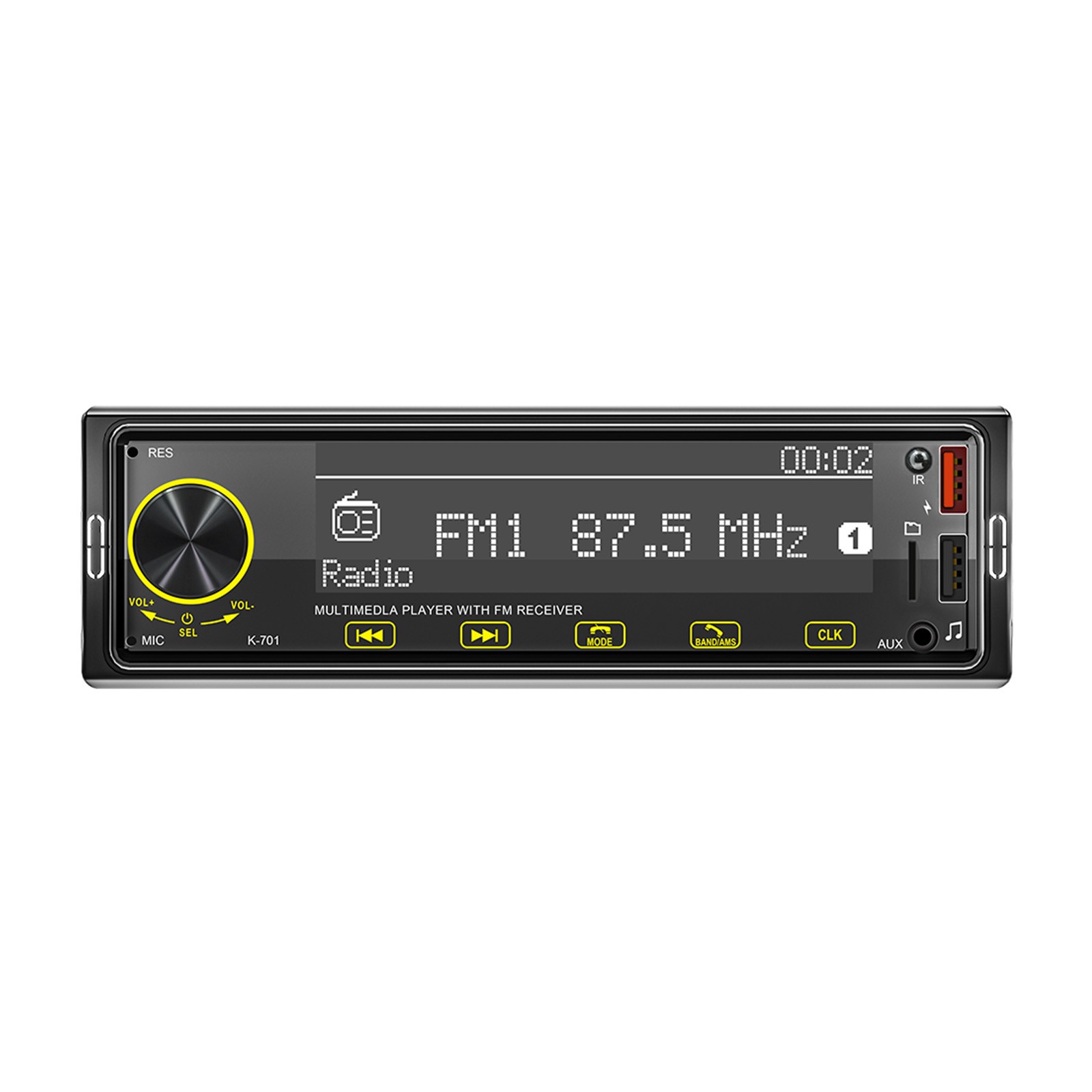 2.5D Touch Screen 1DIN Car MP3 Player Car Radio Bluetooth Positioning Car Search