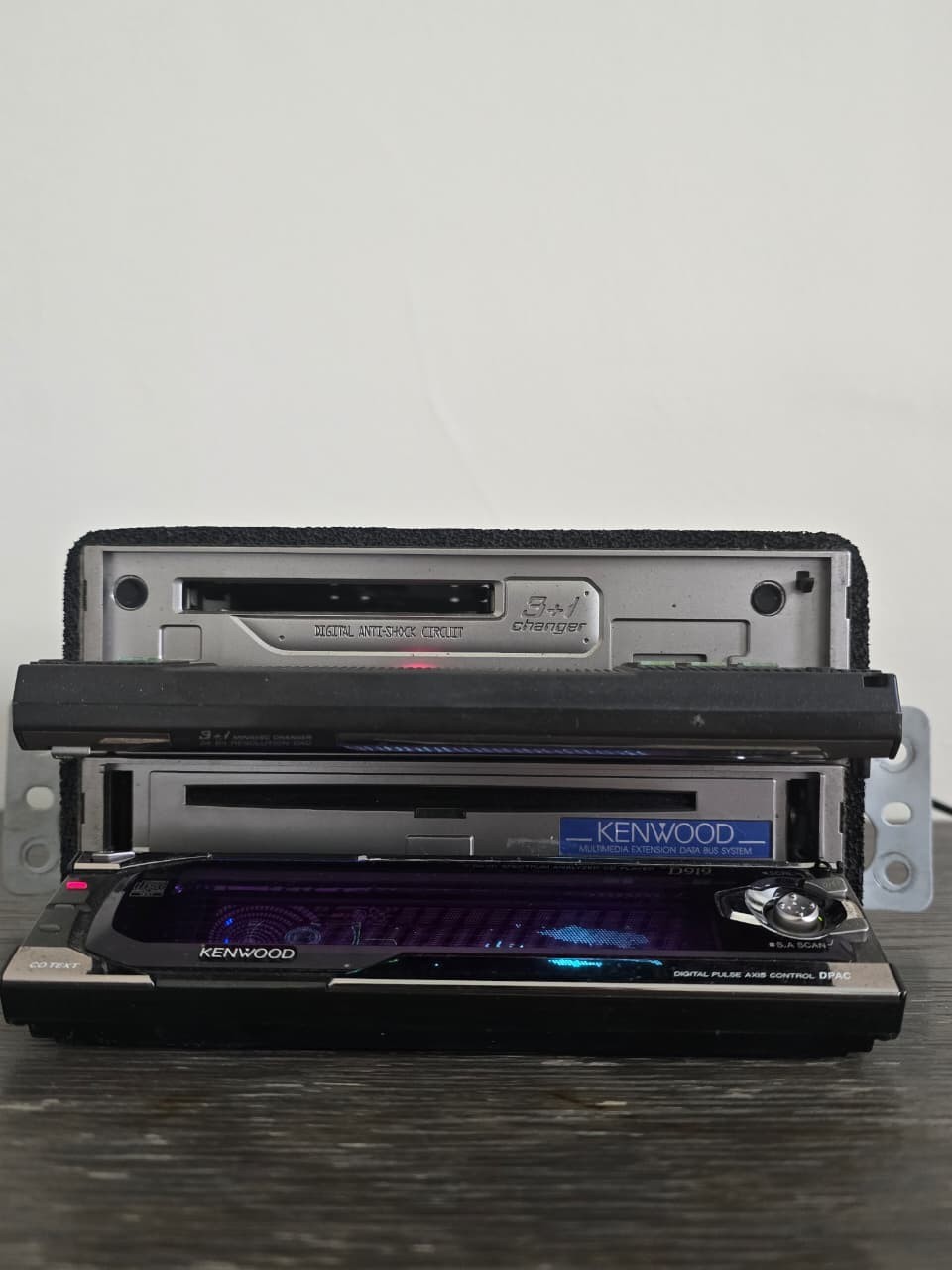 Kenwood MJ919 + D919 CD/3+1 MiniDisc Car Stereo DSP JDM – MD Error 99