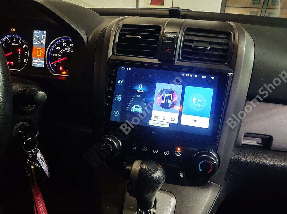 For Honda CRV 2007-2011 Android 15 Apple Carplay Car Stereo 32GB Radio + Camera