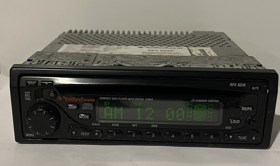 ✅ Rockford Fosgate RFX-8230 Cd Changer Controller CD Receiver Radio AS/PS
