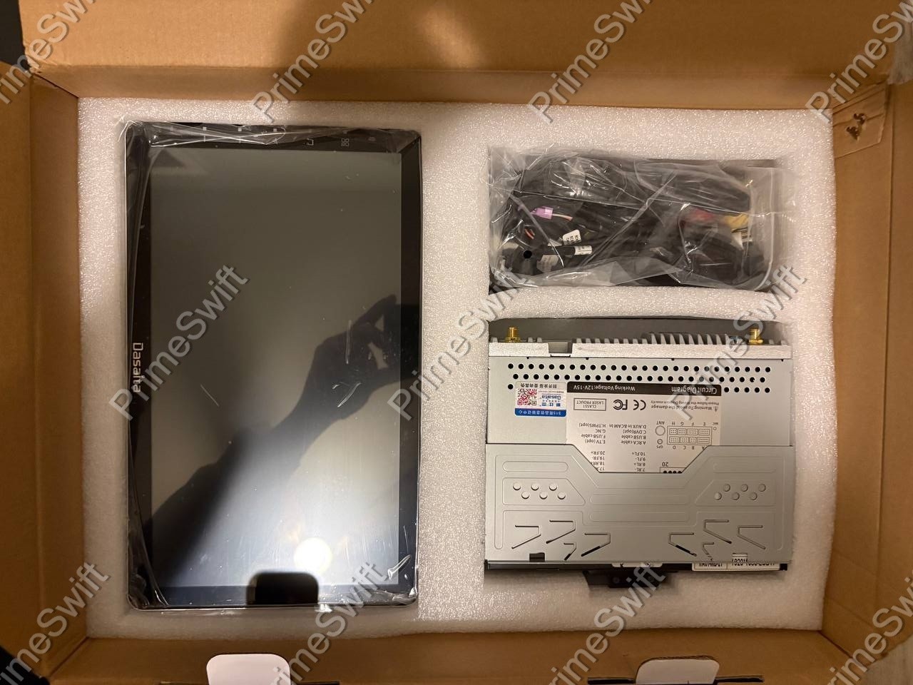 Dasaita HA2205 11.6″ Single Din Android 10 Car Stereo 4GB 64GB Carplay Gps