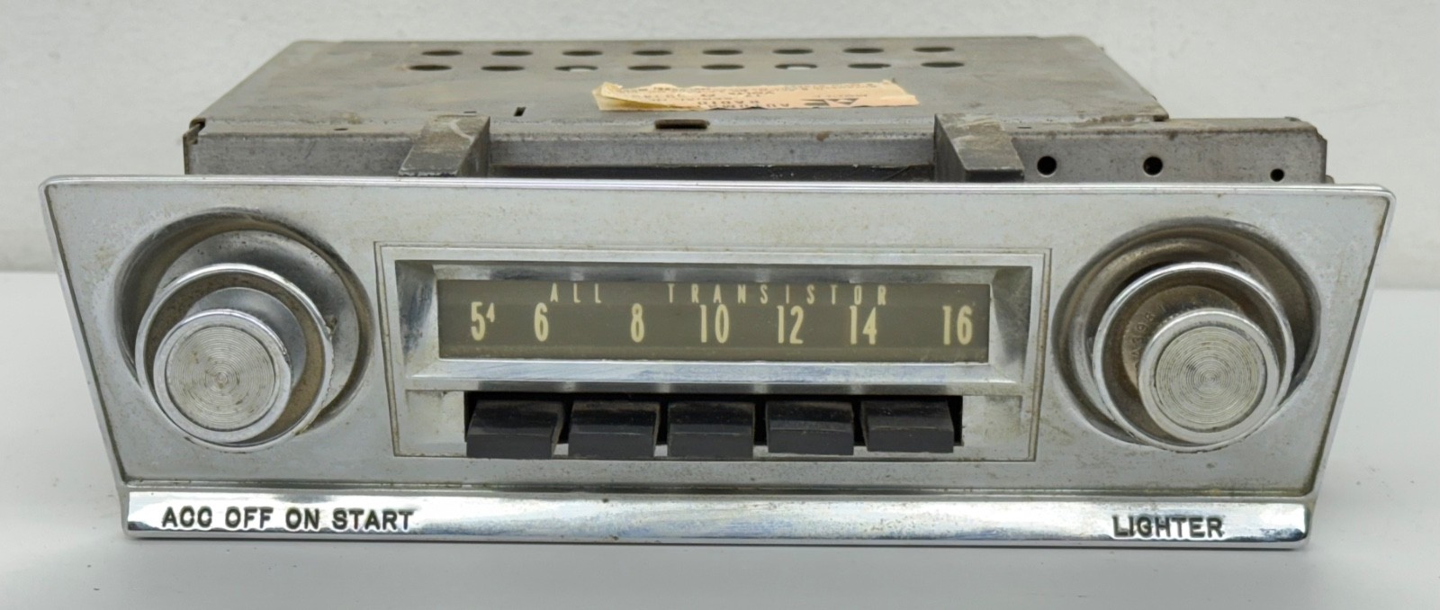 VTG 1960’s Automatic Radio AR AM Band All Transistor Car Radio 550430 Chevy RARE