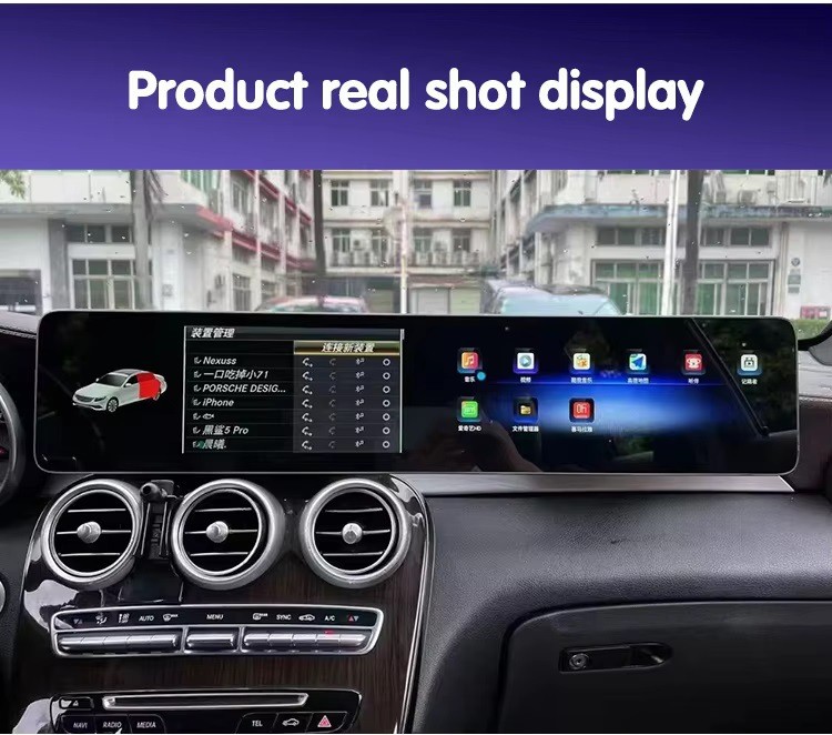 For 2019 Mercedes Benz GLC C Class 8G+128GB CarPlay Car Stereo Radio GPS