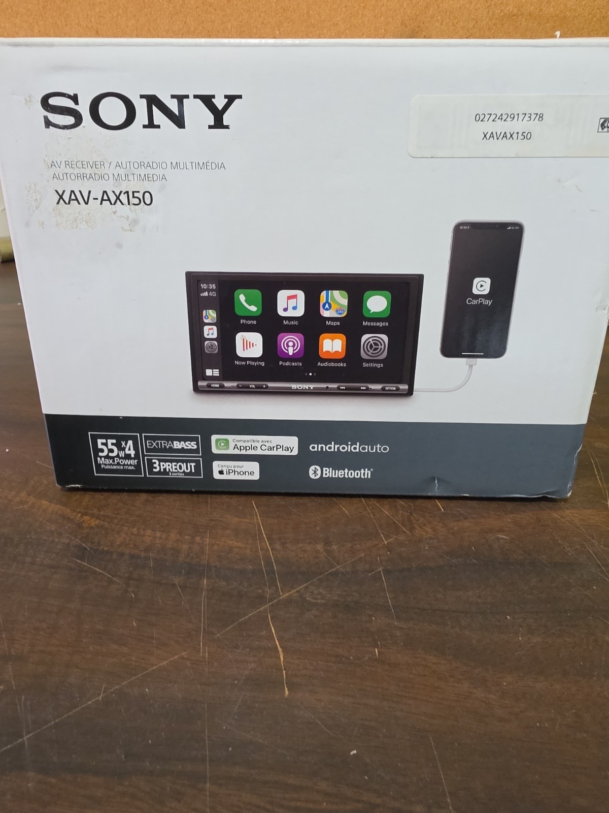 Sony XAV-AX150 6.95” Digital Media Receiver