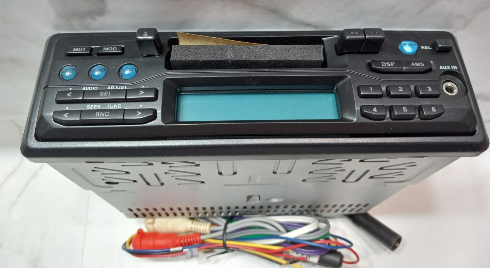 Qwestar QK-137 60 Watt In-Dash AM/FM MPX PLL Tuning Radio Cassette Player NOS