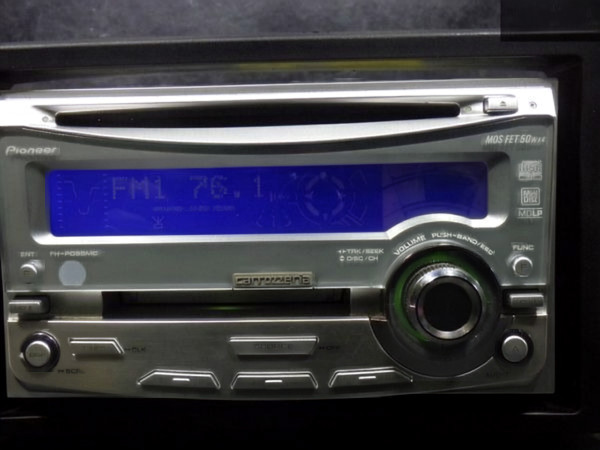 Pioneer Carrozzeria FH-P055MD 2DIN Car Audio CD MD Player Tested Working from JP