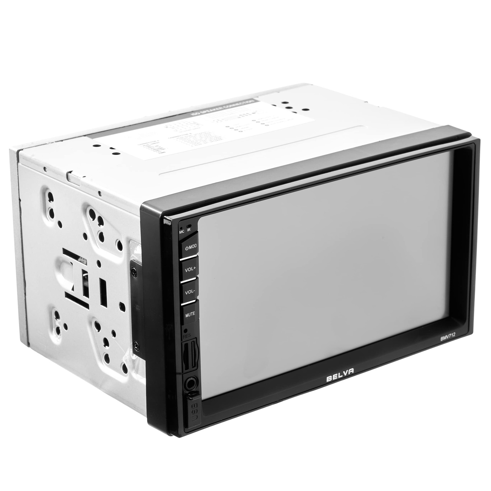 BMV712 7″ Double DIN Touchscreen Mechless Car Stereo Receiver