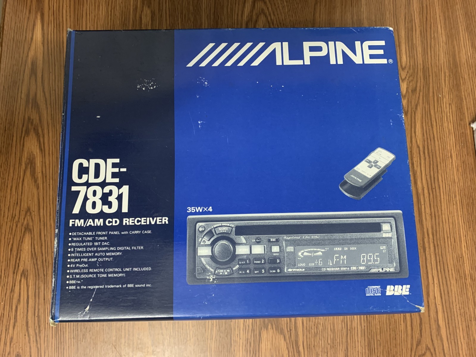 Alpine CDE-7831 CD Player