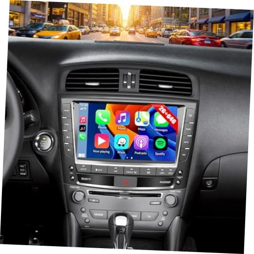 4-Core+64G for Lexus IS250 IS300 IS350 2006-2012 Android 13 Car Stereo Radio