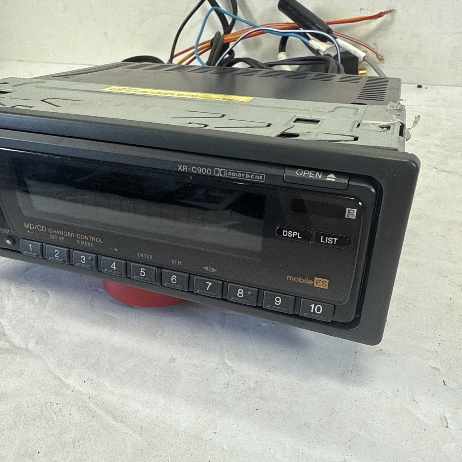 (FOR PARTS) SONY XR-C900 FM/AM Cassette Old School Copper Chassis Head Unit