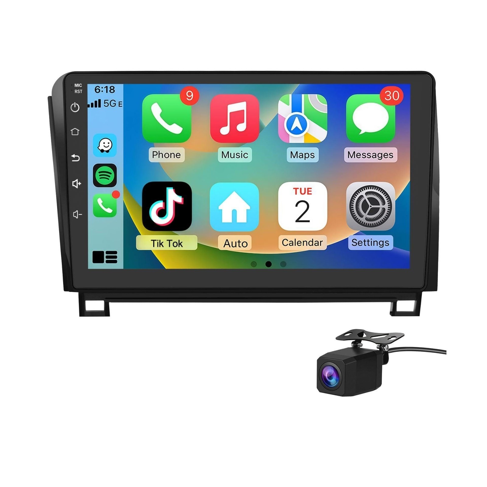 Android 13 Car Stereo for Toyota Tundra 2007-2013 Sequoia 2008-2018, 10.1 inc…
