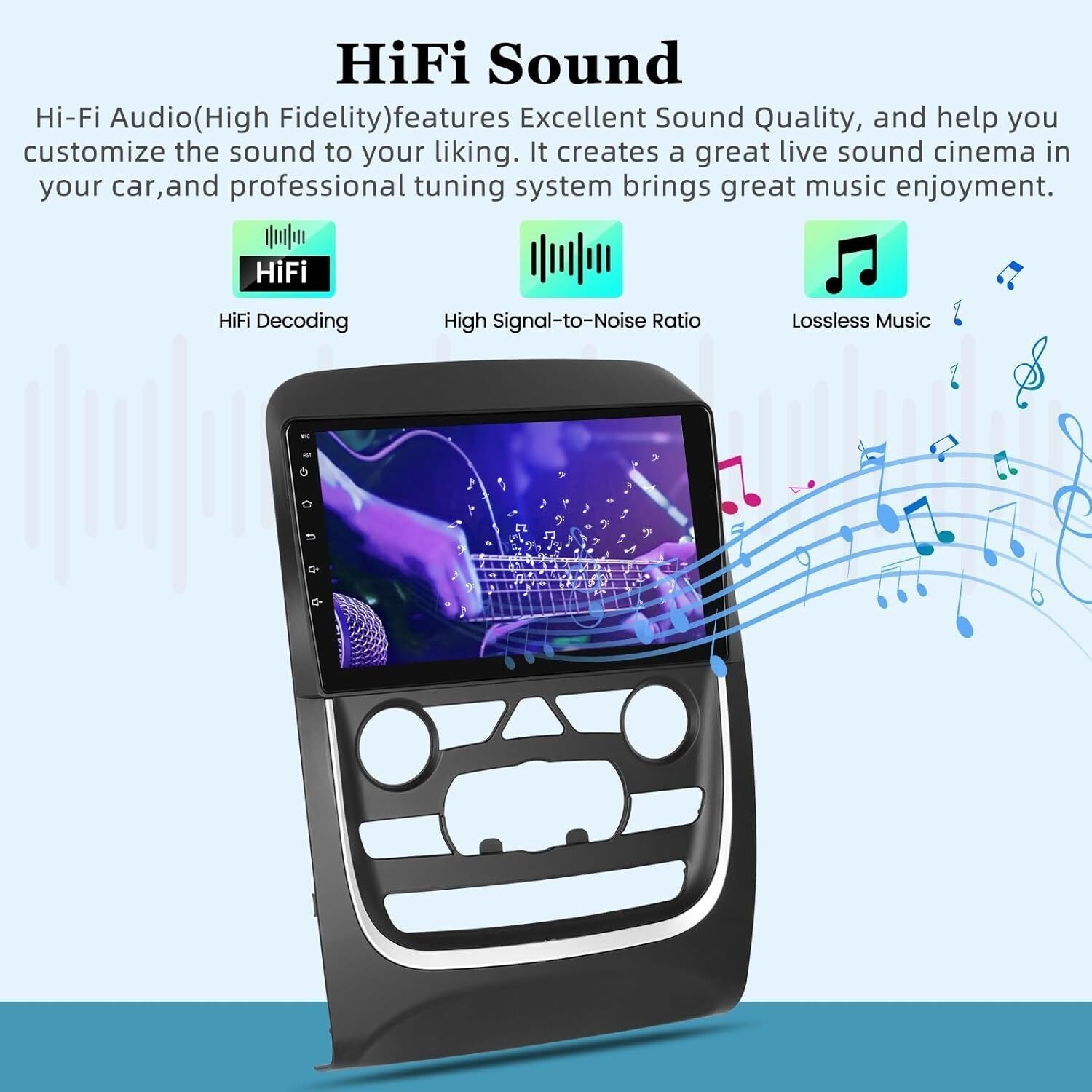 9″ 64GB Android13 Car Stereo Radio CarPlay GPS Navi For Dodge Durango 2014-2020