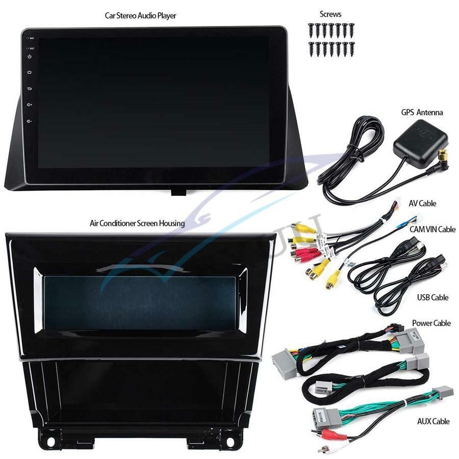 Car Android 9.1 HD Quad-core 10.1″ GPS Wifi RAM 2GB ROM 32GB For 08-12 Accord