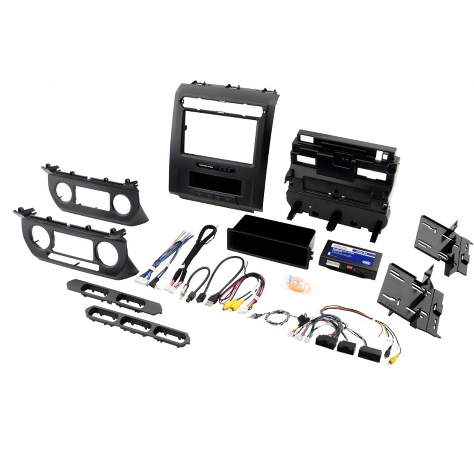 Alpine iLX-W670-S 7-Inch Receiver + PAC RPK4-FD2101 2015+ Ford Truck W/8″ Kit…