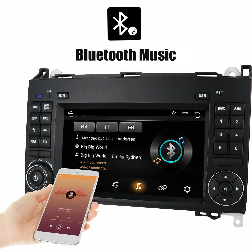 7″ Car Stereo Radio GPS Navi RDS 1+32G For Benz W906 Sprinter 2500/3000 2006-12