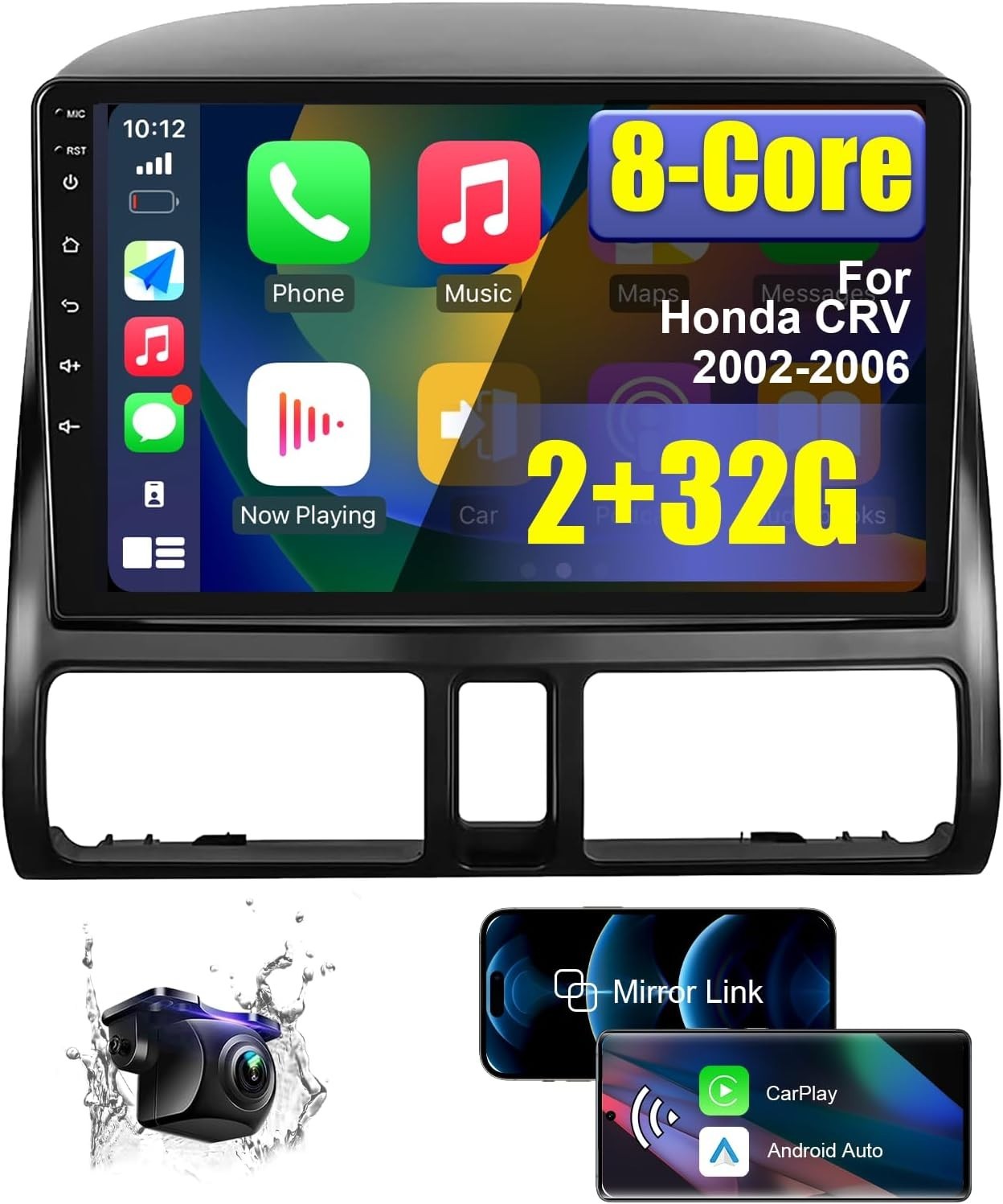Car Audio Multimedia System for Honda CRV (2002-2006) 9 inch HD Touchscreen