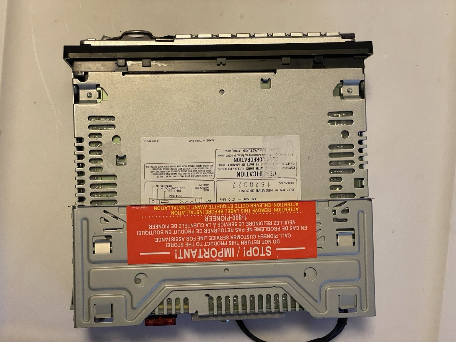 Sony FM/AM Compact Disc Player MP3 Model CDX-FW570 Xplod With OEM Remote