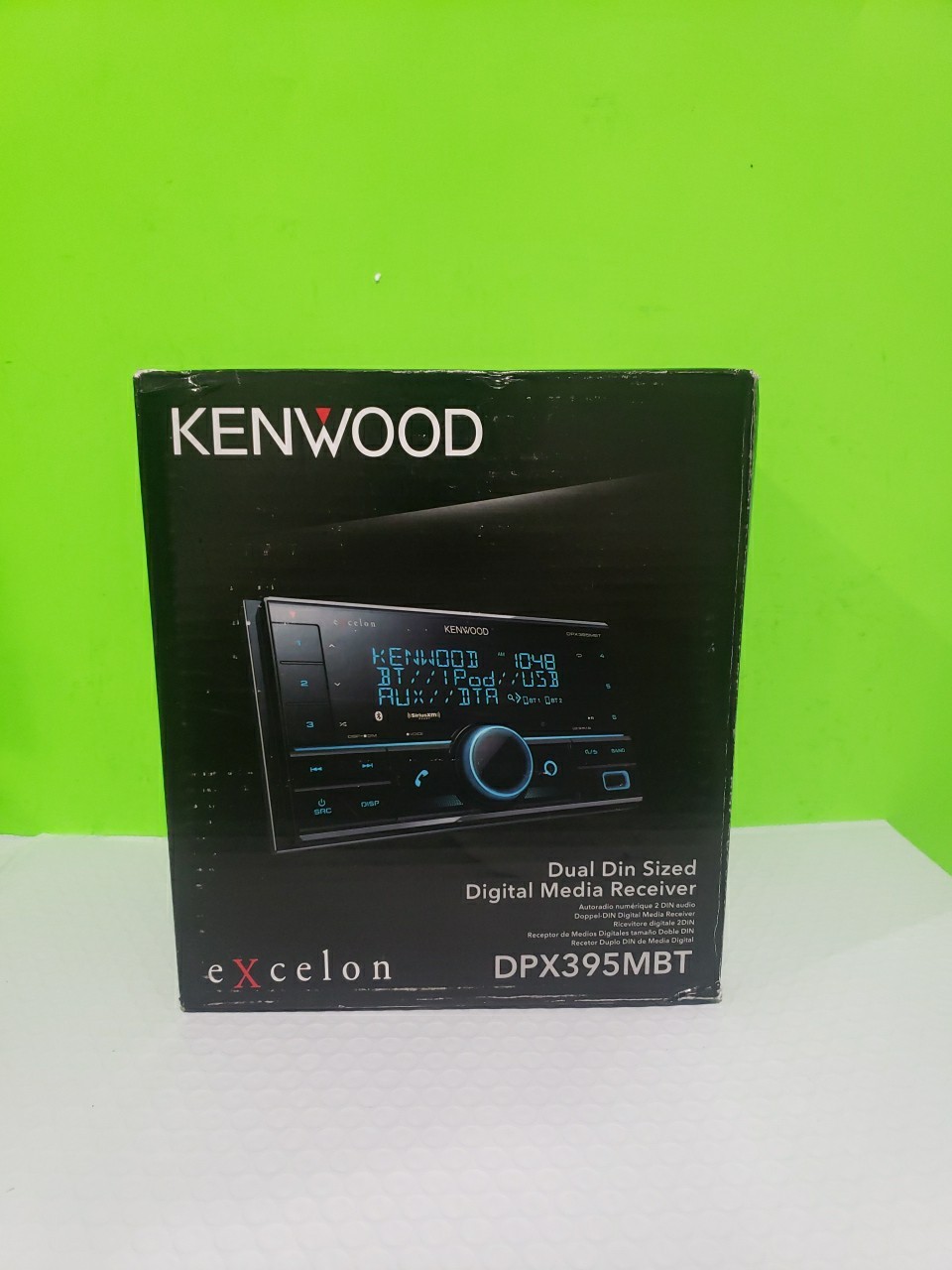 Kenwood DPX395MBT, Double DIN Bluetooth Digital Media Receiver w/ Front USB Open