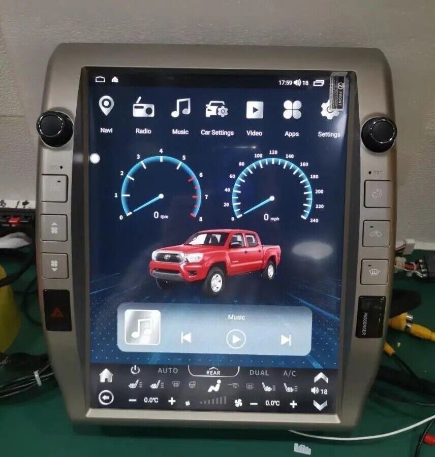 12.1″ For Toyota Tacoma 2005~2015 Android Car Stereo Radio Carplay GPS Navi 256G