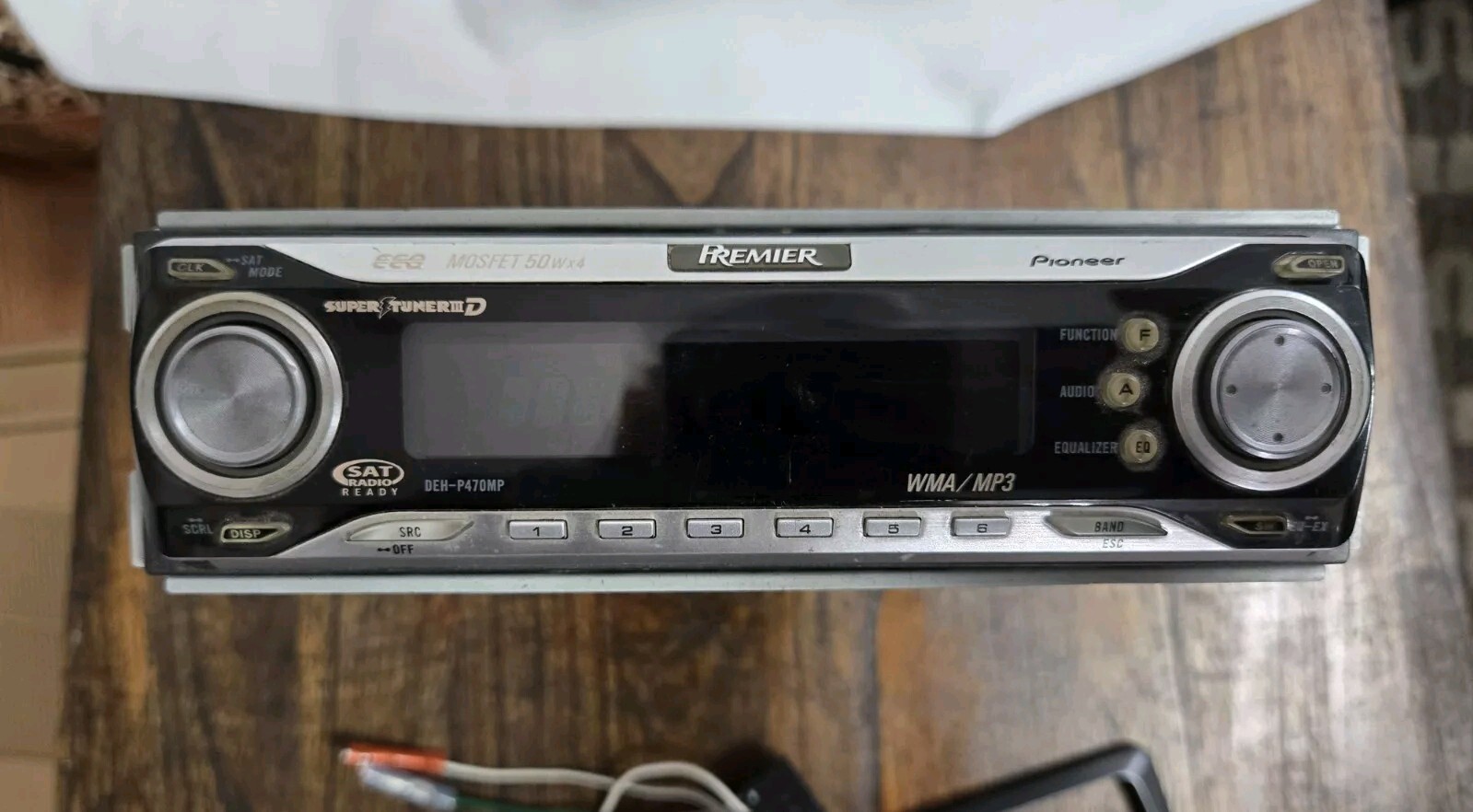 PIONEER PREMIER DEH-P470MP CD PLAYER 2005 READ DESCRIPTION
