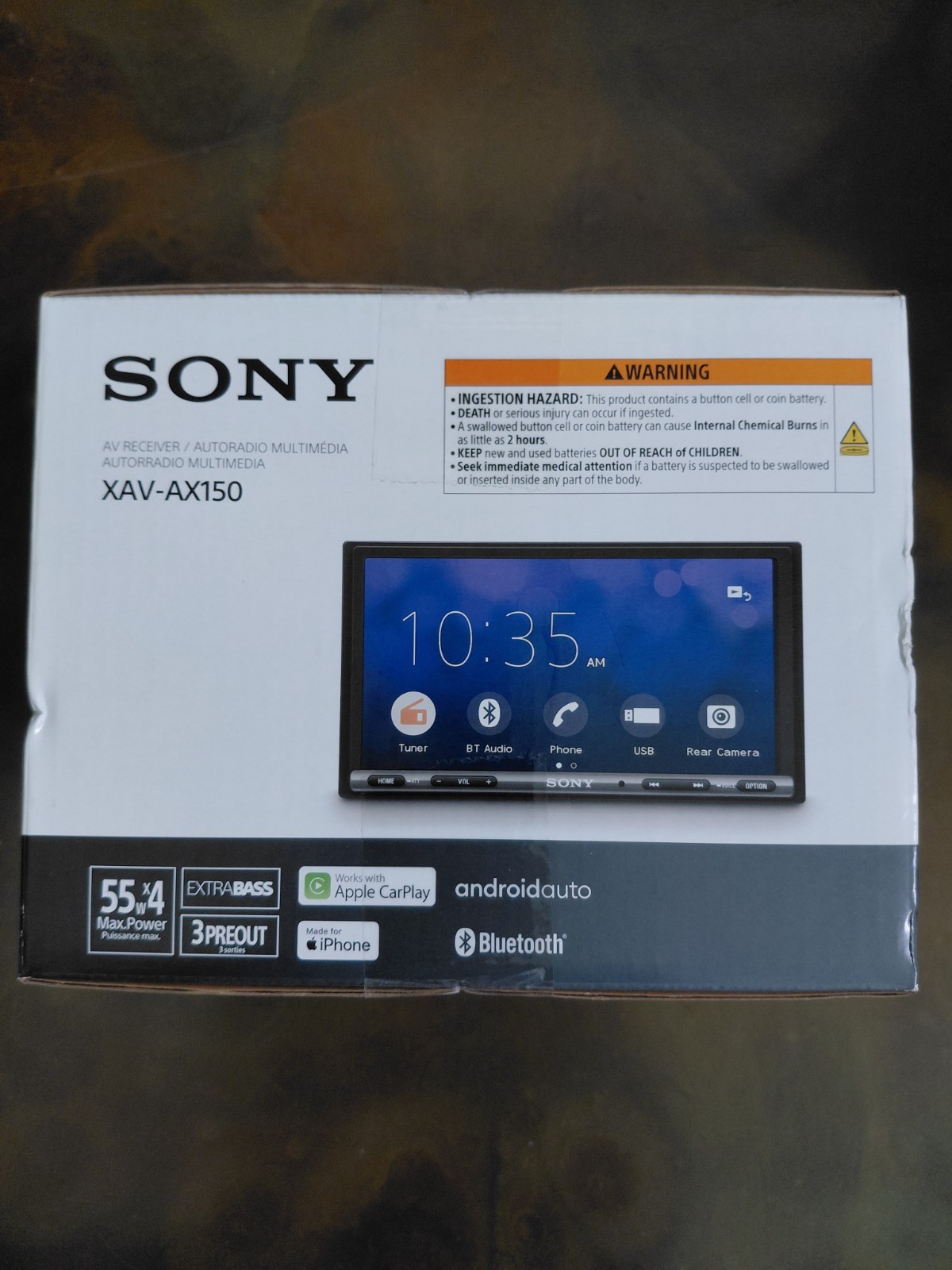 Sony XAV-AX150 6.95” Digital Media Receiver